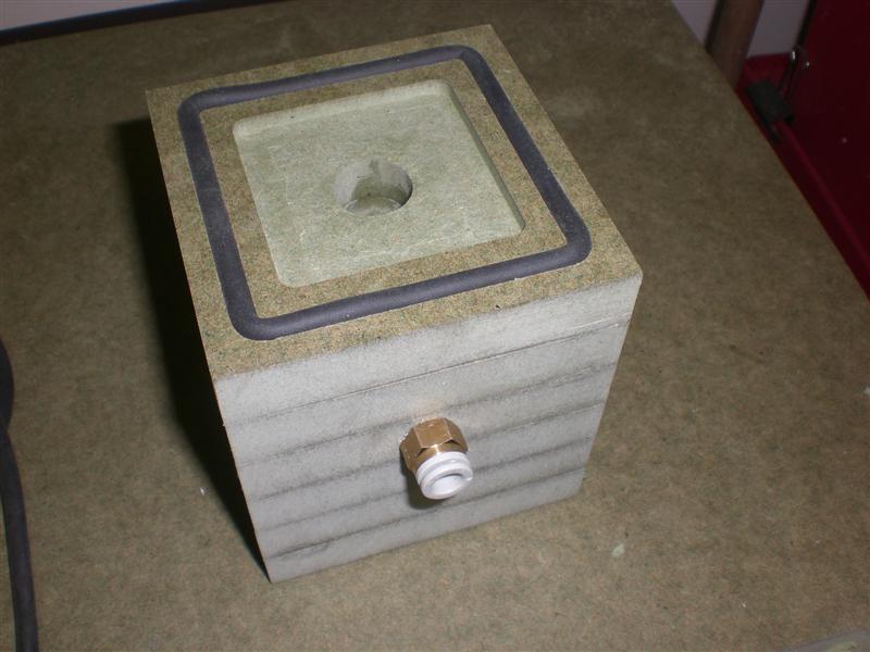 Vacuum work holding RoboCNC