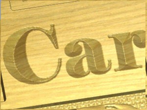 V-carve